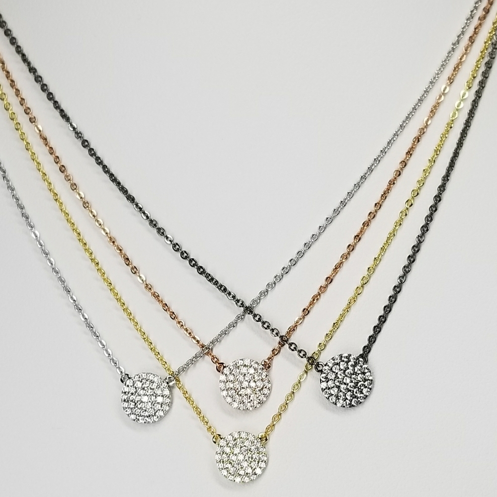 💖 New in Gift Box 🎁 CZ Diamond Choker Collar Necklace - Picture 5 of 9
